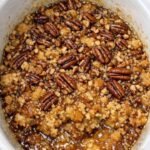 Slow Cooker Pecan Crunch Latte Dump Cake